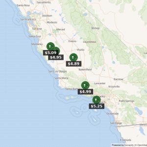 California Gas — Mon Aug 31