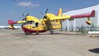 RAW: CA: SUPER SCOOPERS BACK IN LA CO 4 WILDFIRE FIGHT