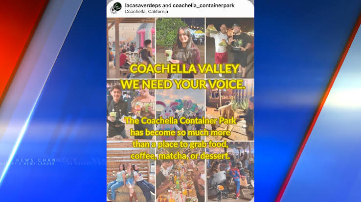 Coachella container park petitions to remain open after cease-and-desist