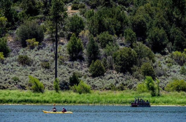 No swimming in Lake Hemet