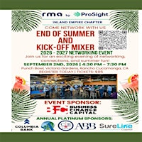 RMA by ProSight Inland Empire "End of Summer and Kick-Off Mixer"