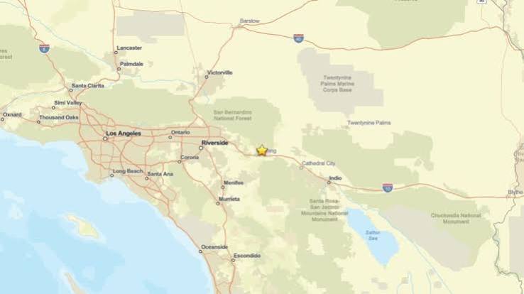 Update: 2.1 magnitude earthquake struck close to Cabazon, CA on Sept. 6