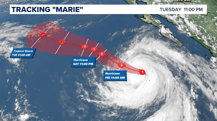 Here's what Hurricane Marie means for Labor Day weekend in San Diego